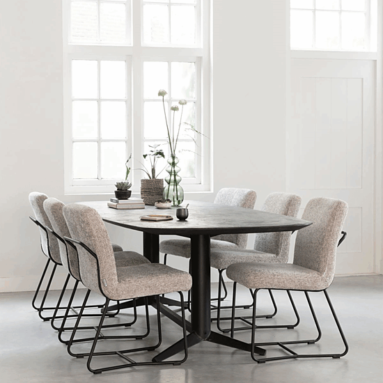 Solo eettafel zwart 260 3