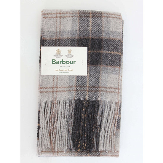 Tartan Lambswool Greystone  1