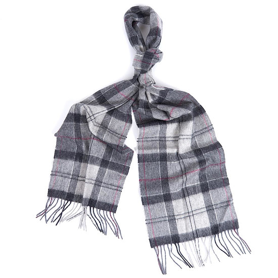 Tartan Scarf dames grey/juniper  1