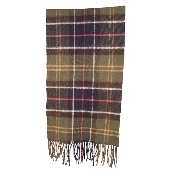 Tartan scarf merino/cashmere classic 1