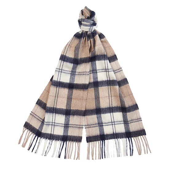 Tartan Scarf Rosewood  1