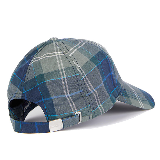 Tartan Sports Cap Kielder Blue
