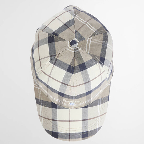 Afbeelding Tartan Sports Cap Oban Mist 4 van Barbour
