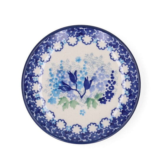 Teabag Dish rond - Blue Garden 1