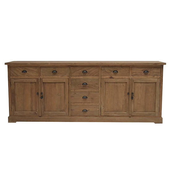 Teak Dressoir 245cm 1