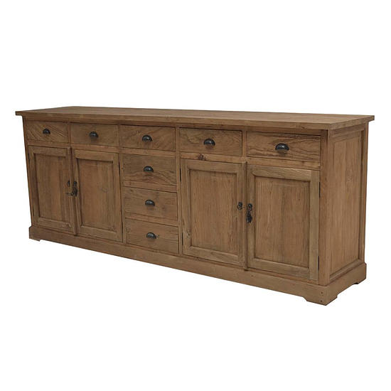 Teak Dressoir 245cm 2