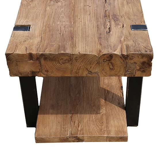 Teak Industrieel TV-dressoir 1