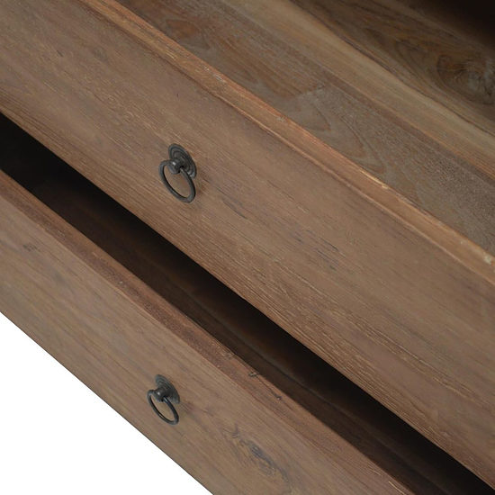 Teak TV-dressoir 4 laden 3