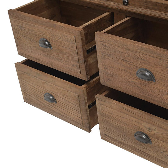 Teak Vitrinekast Espagnolet 3