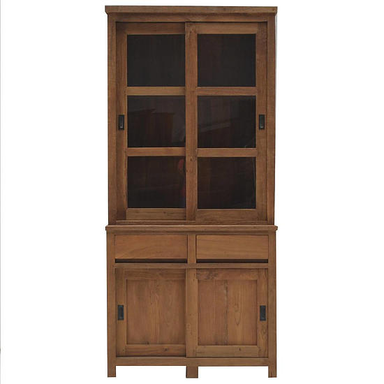 Teak Winkelkast 100cm 1