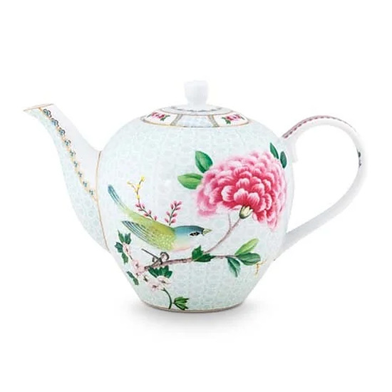 Teapot L Blushing Birds White 1.6 ltr 1
