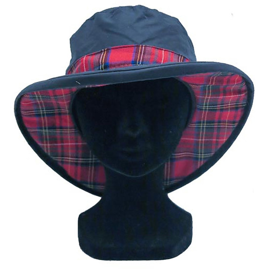 Afbeelding Thelma Wax Hoed Navy / Rood 1