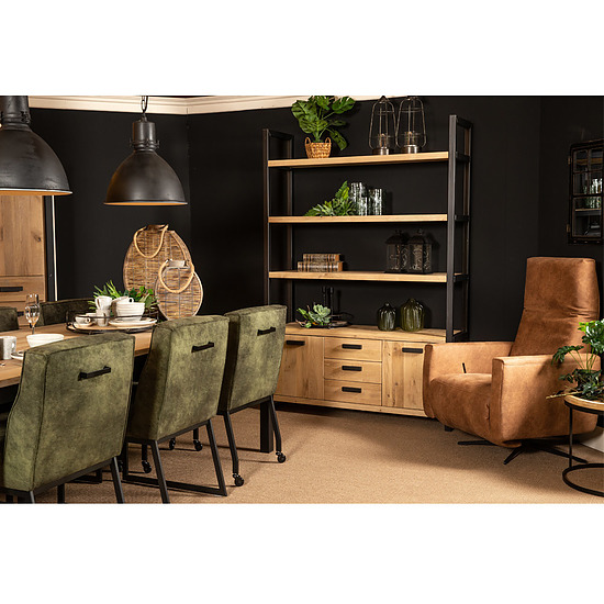 Tiel Wandkast 137cm 3