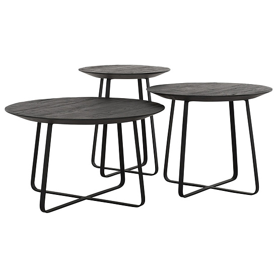 Tivoli salontafel large 60cm zwart 2