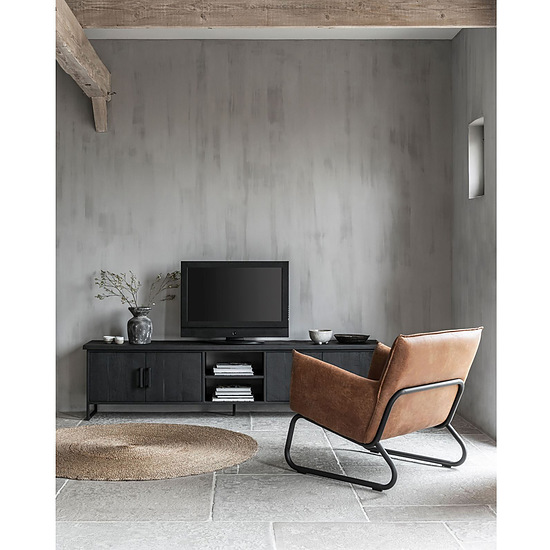 Tivoli TV-dressoir 180cm zwart 3