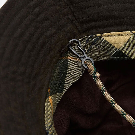 Afbeelding Transport wax 6 Panel Hat Olive 3