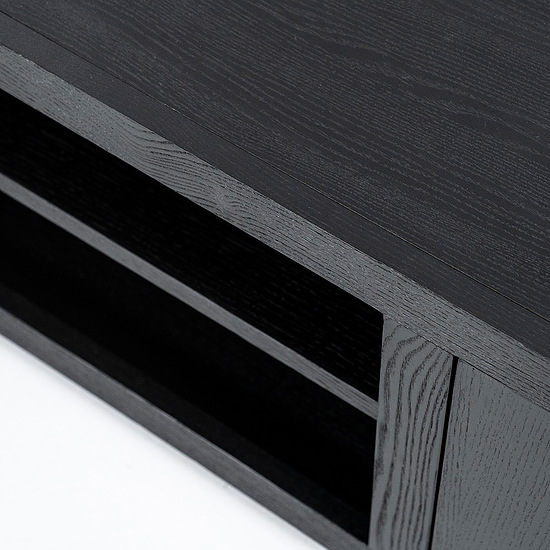 TV meubel Helsinki 2-drs 160cm zwart 3