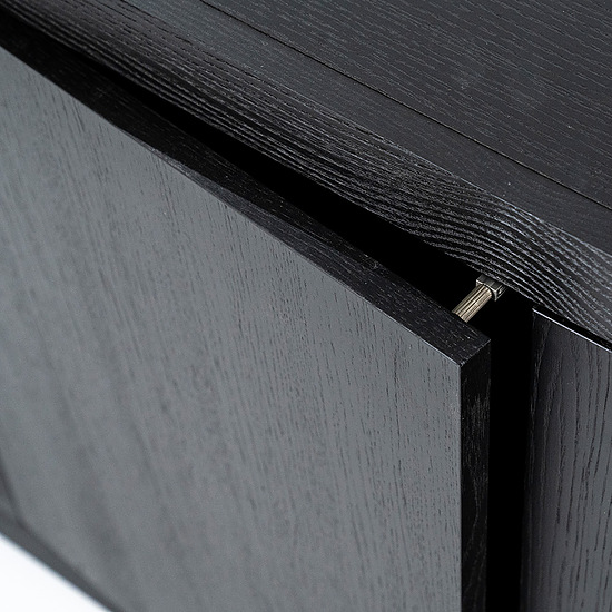 TV meubel Helsinki 2-drs 160cm zwart 5