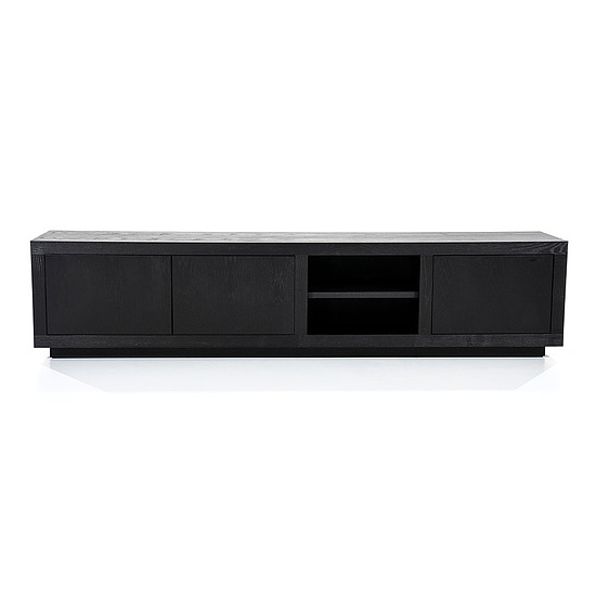 TV meubel Helsinki 2-drs 200cm 1 lade zwart 1