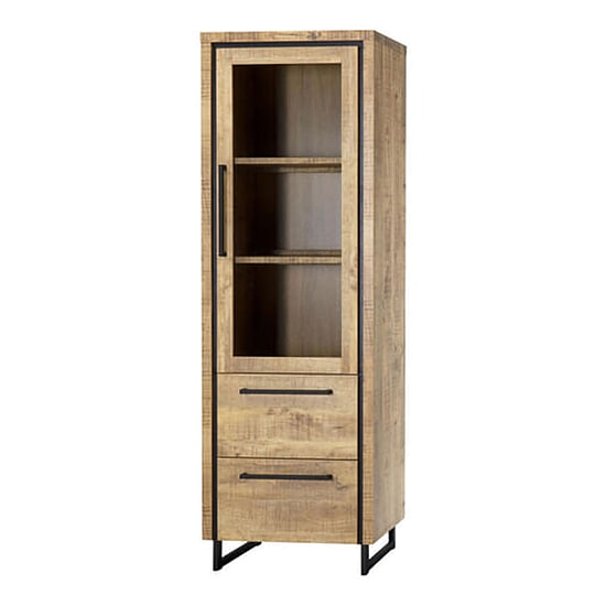 Vitrinekast Rome smal 2