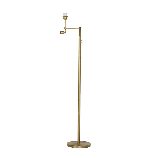 Vloerlamp Montana antiek brons met led