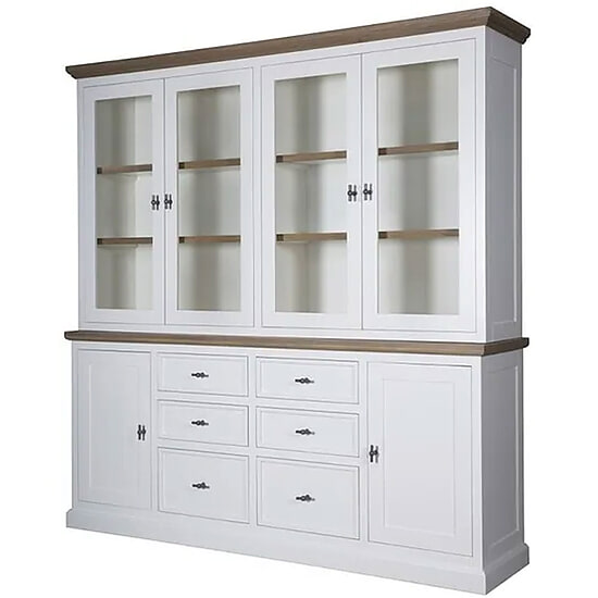 Voorthuizen Buffetkast met eiken 217cm 2