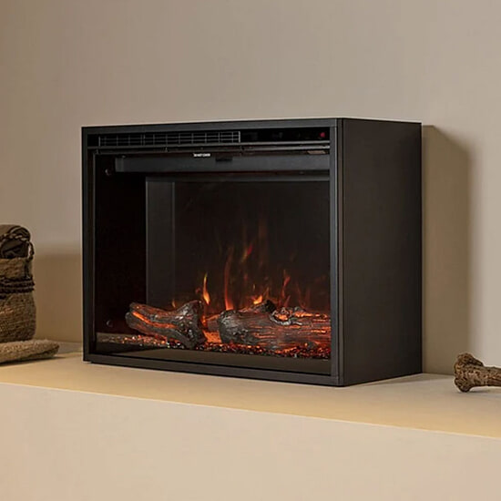 Vrijstaande elektrische haard Wanders Redstone 24 black edition 1