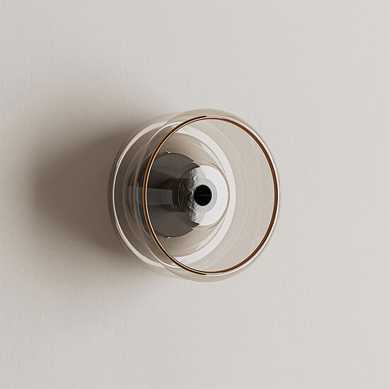 Wandlamp Palau groot Incl. Lichtbron Platinum 1