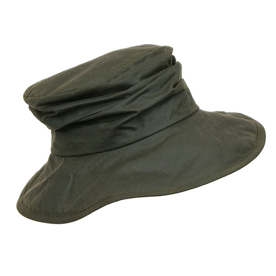 Wax Ladies Sports Hat Olive 1