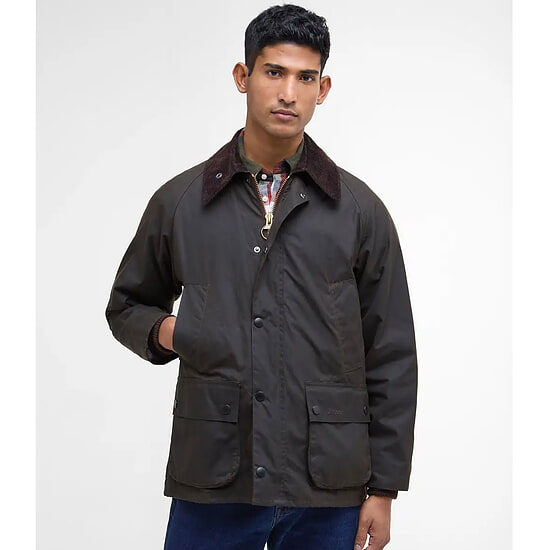 Afbeelding Waxjas Classic Bedale Jacket Olive 2