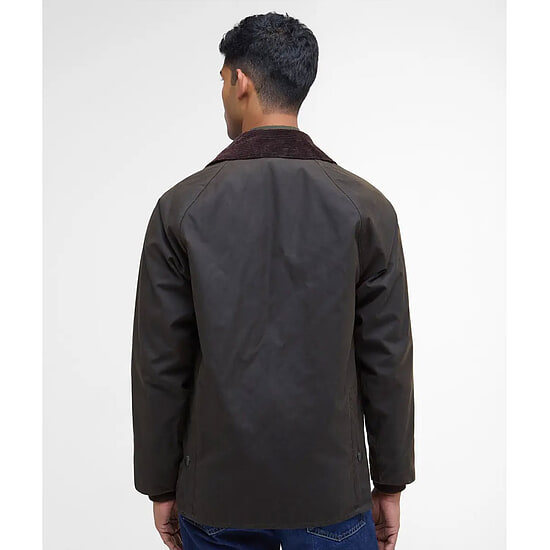 Afbeelding Waxjas Classic Bedale Jacket Olive 7