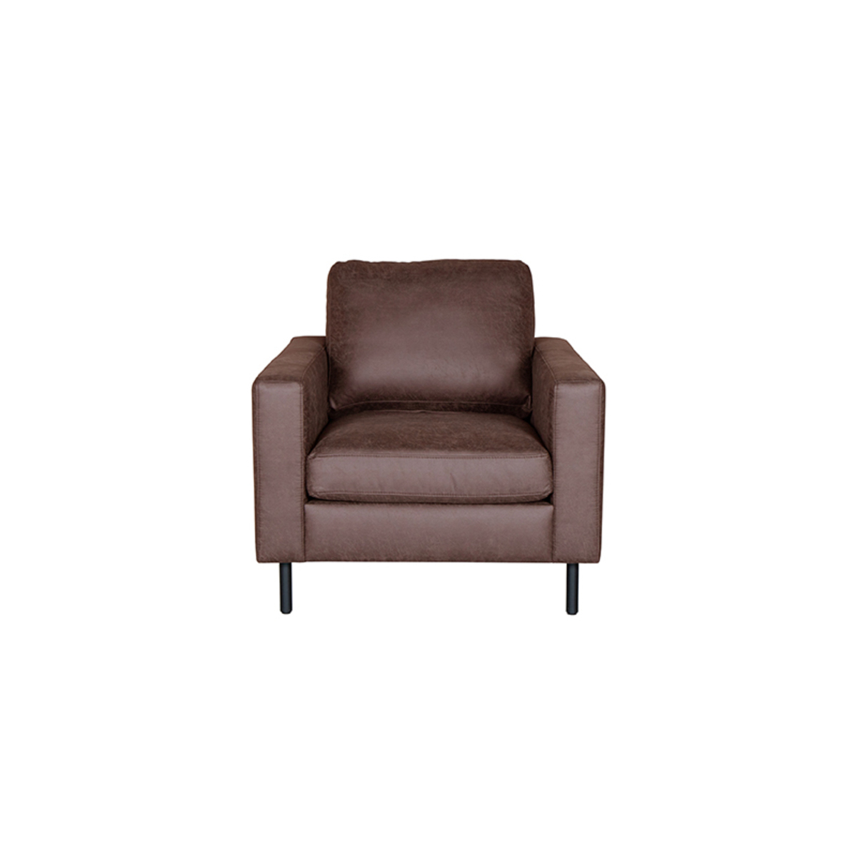 Bank Genua - Bruin - Microfiber - 1-Zits Bank Genua - Bruin - Microfiber - 1-Zits