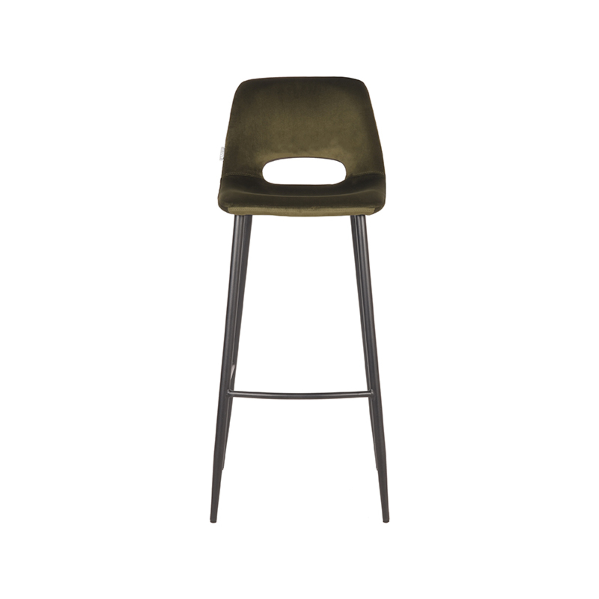 Barkruk Josh - Army green - Fluweel Barkruk Josh - Army green - Fluweel