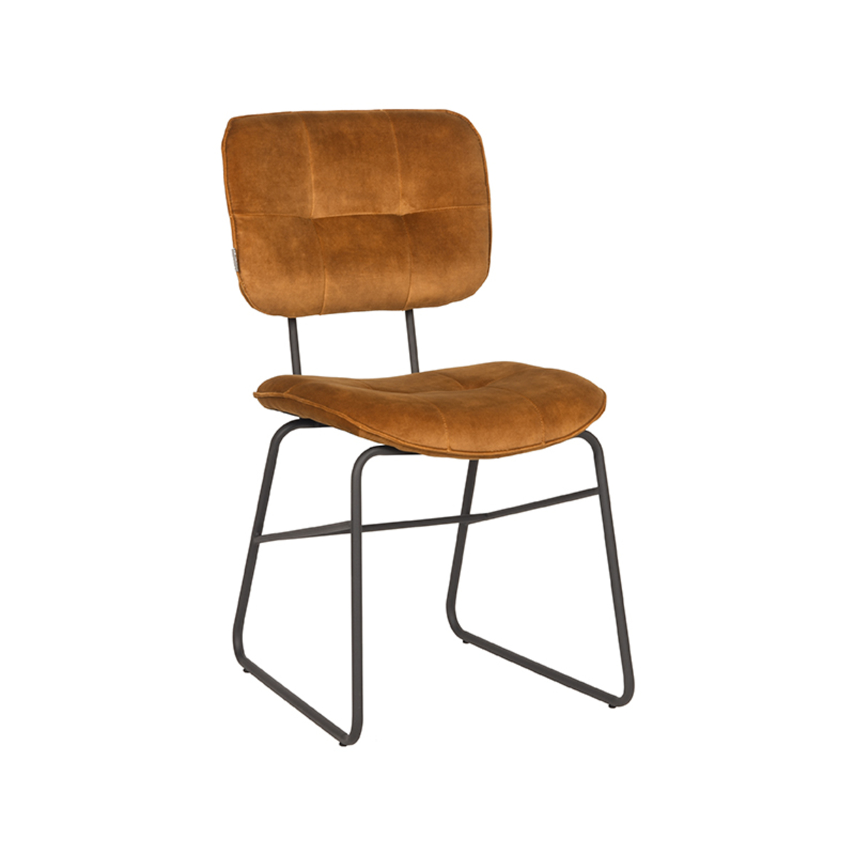 Eetkamerstoel Dez - Oker - Velours Eetkamerstoel Dez - Oker - Velours