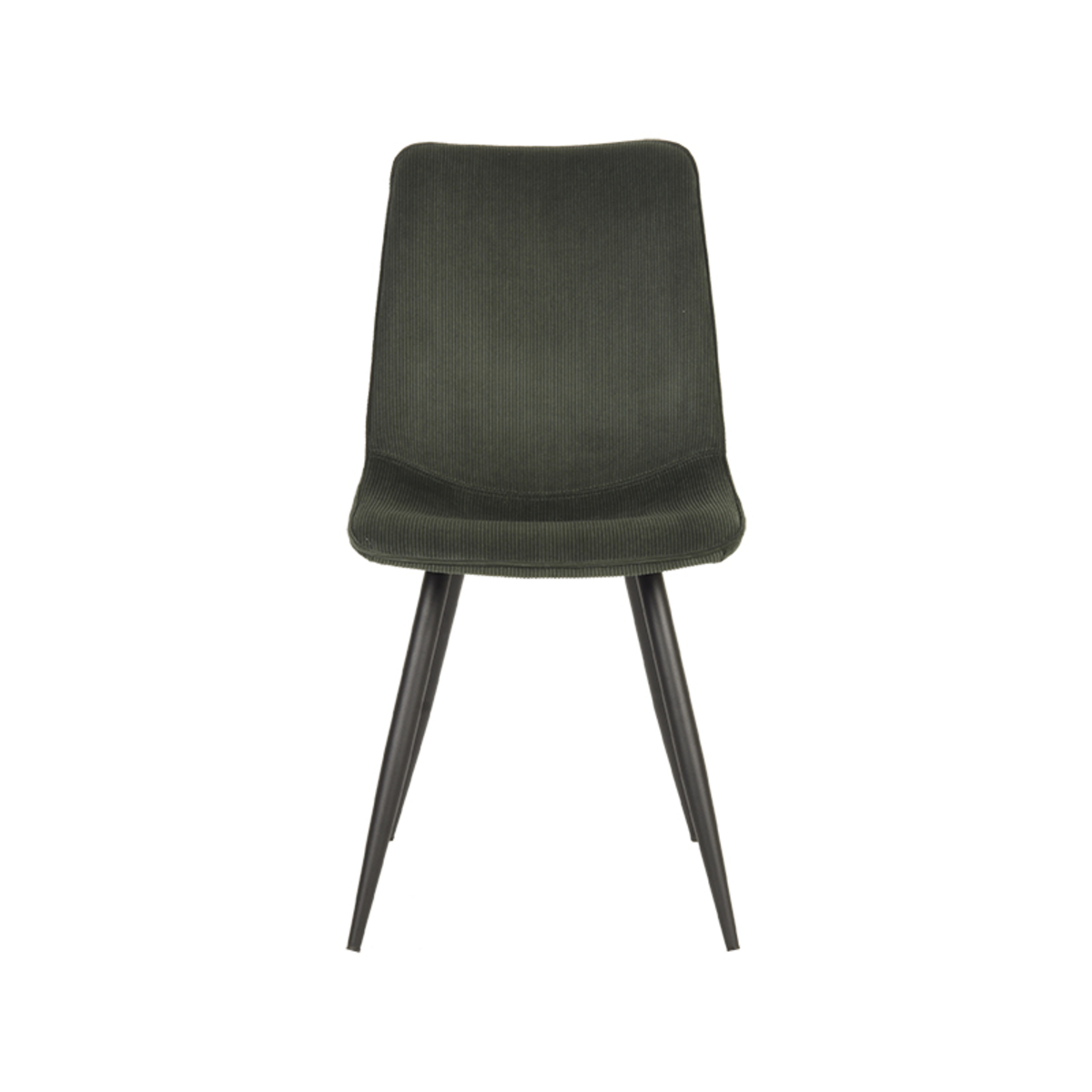 Eetkamerstoel Jort - Army green - Ribcord Eetkamerstoel Jort - Army green - Ribcord