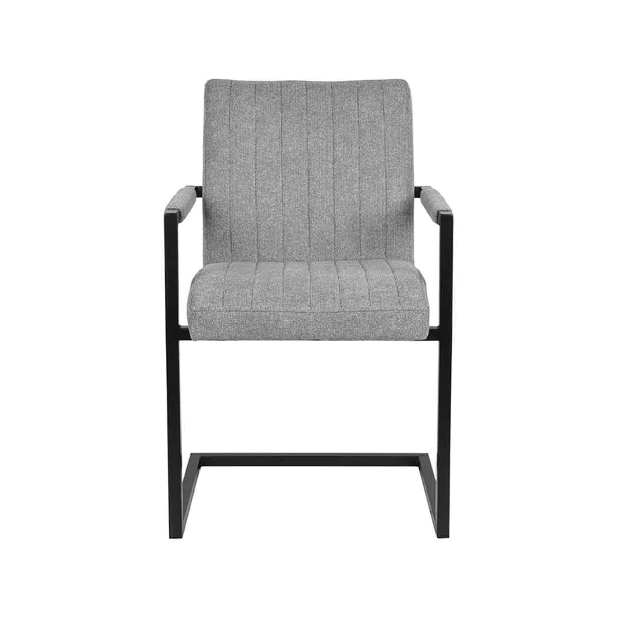 Eetkamerstoel Milo - Zinc - Weave Eetkamerstoel Milo - Zinc - Weave