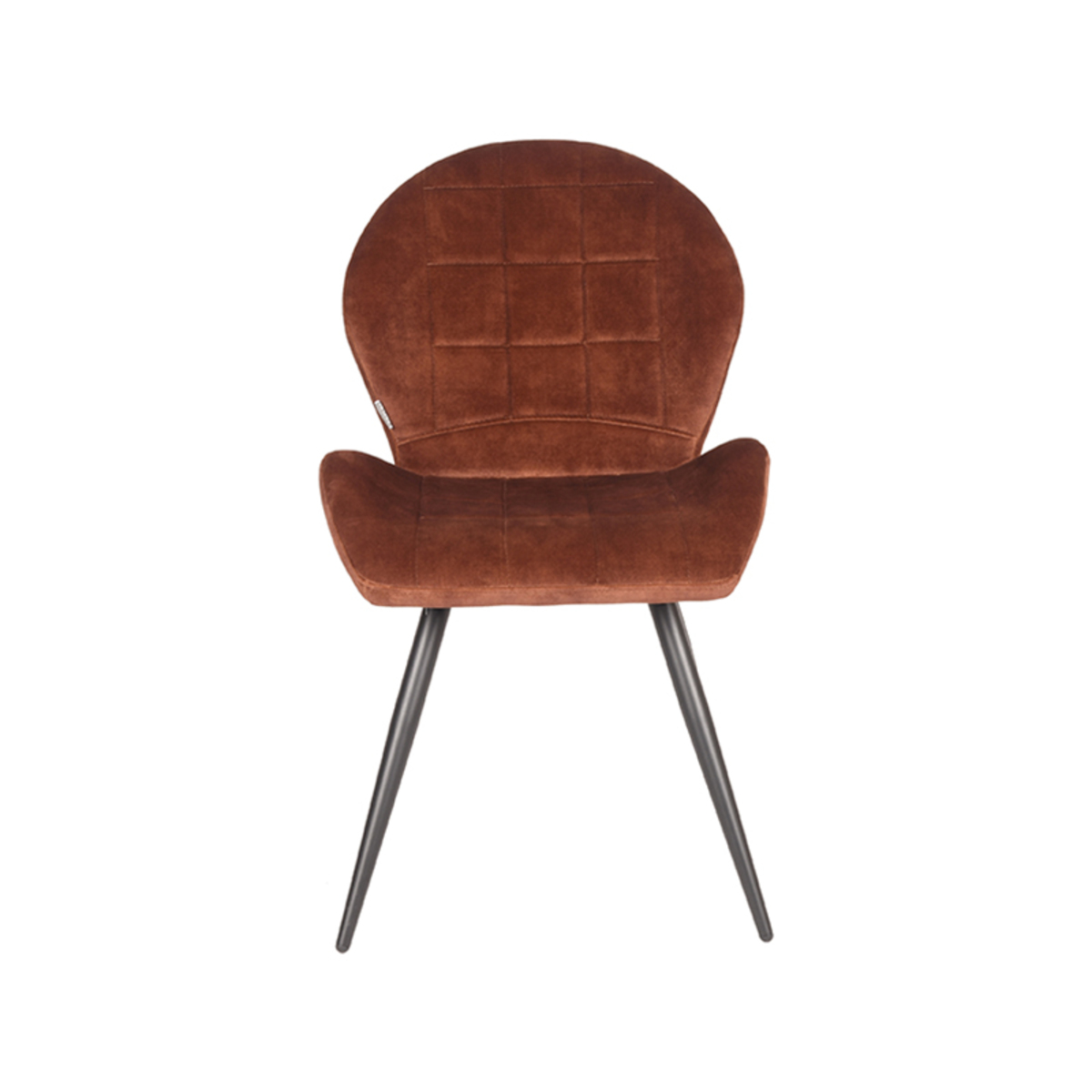 Eetkamerstoel Sil - Rust - Velours Eetkamerstoel Sil - Rust - Velours