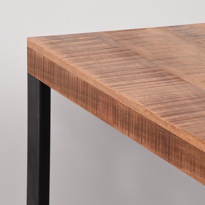 Eetkamertafel Glasgow - Rough - Mangohout - 180x90 cm Eetkamertafel Glasgow - Rough - Mangohout - 180x90 cm