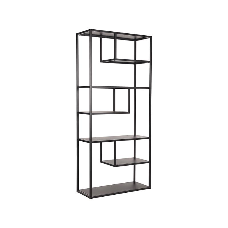 Boekkast Loft - Zwart - Metaal Boekkast Loft - Zwart - Metaal