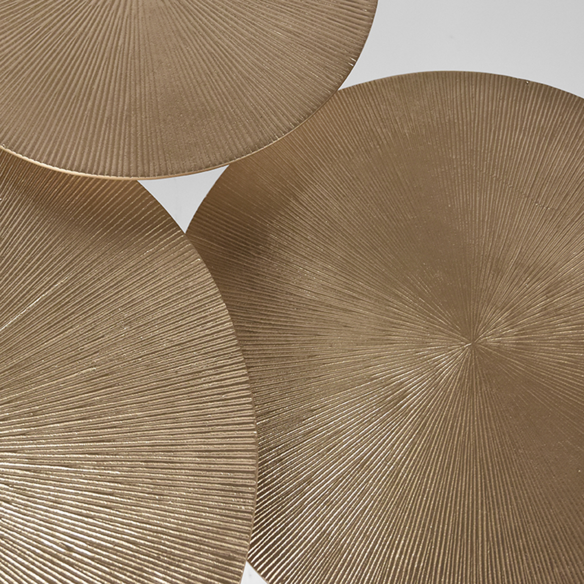 Salontafel Set Nobby - Goud - Metaal - 60 cm Salontafel Set Nobby - Goud - Metaal - 60 cm