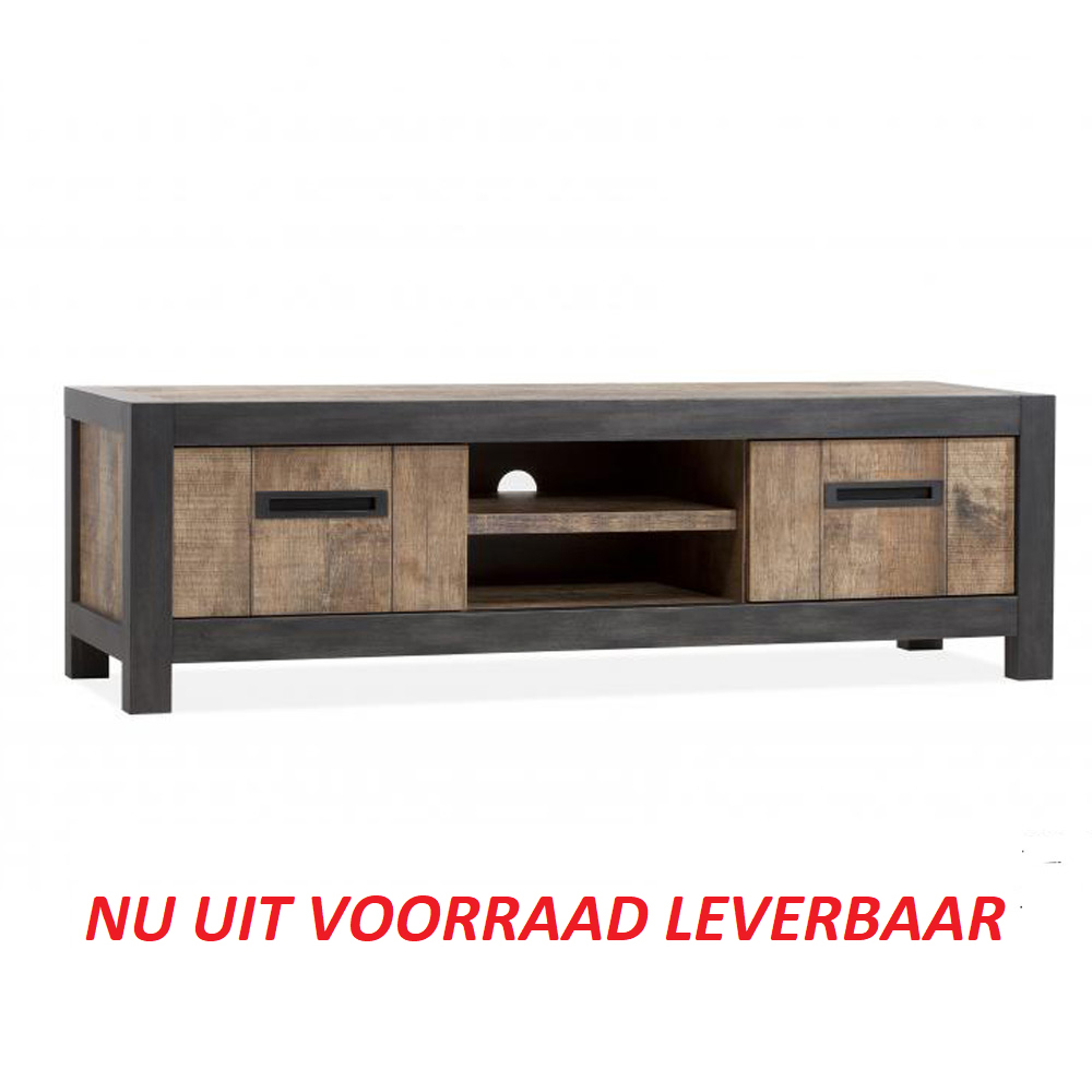 Amersfoort TV-dressoir 2 deuren en open vak Amersfoort TV-dressoir 2 deuren en open vak