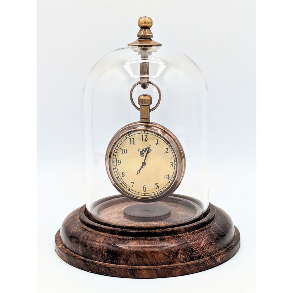 Authentic Models Bell Jar Clock