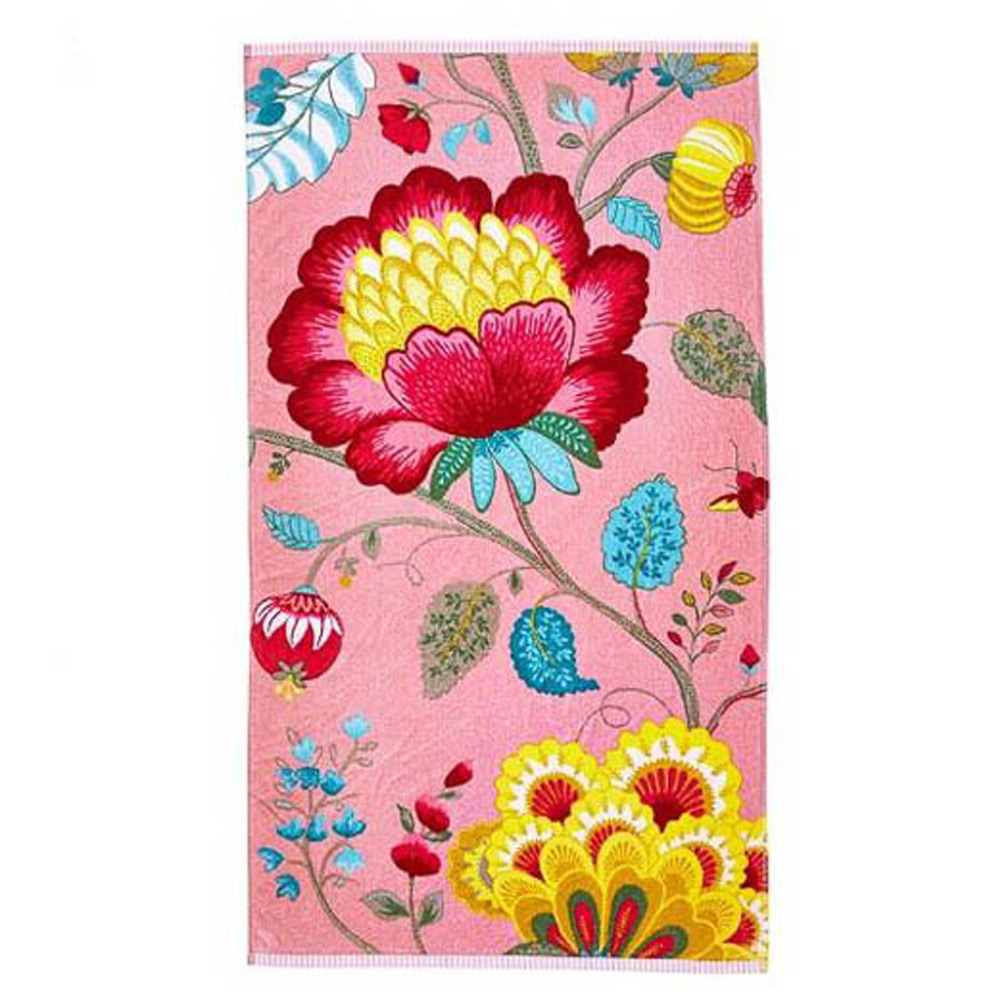 PiP Studio Badhanddoek Floral Fantasy pink