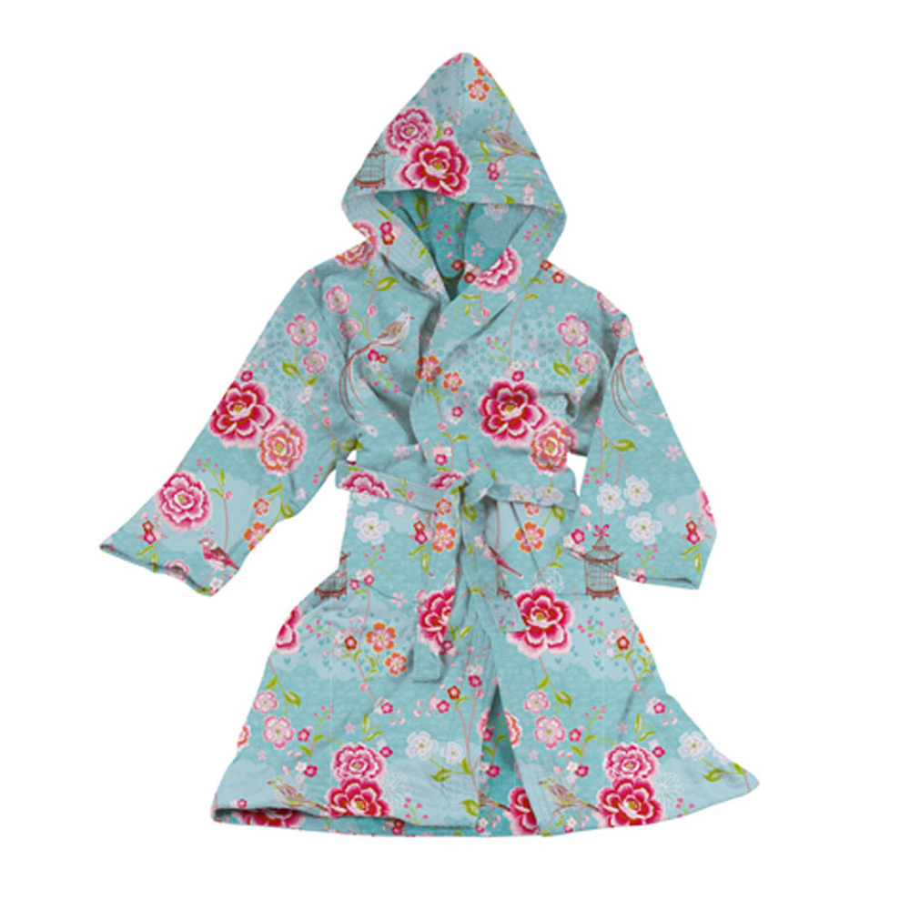 PiP Studio Badjas Birds in Paradise Blauw