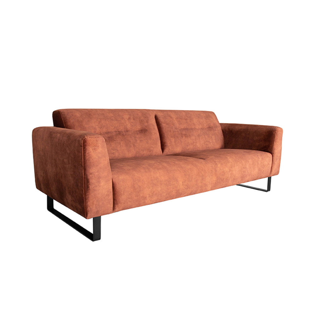 Bank Burano 3-Zits - Rust - Velours Bank Burano 3-Zits - Rust - Velours