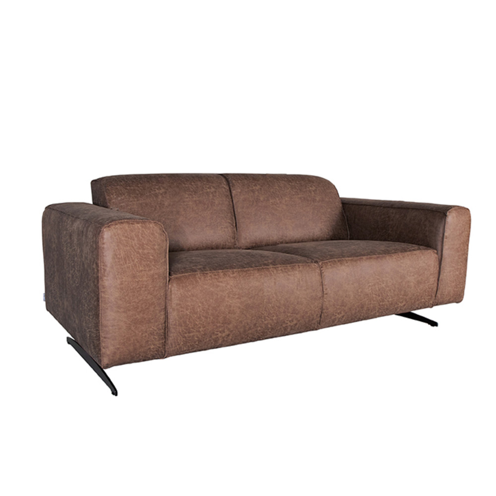 Bank Modena - Bruin - Microfiber - 2-Zits Bank Modena - Bruin - Microfiber - 2-Zits
