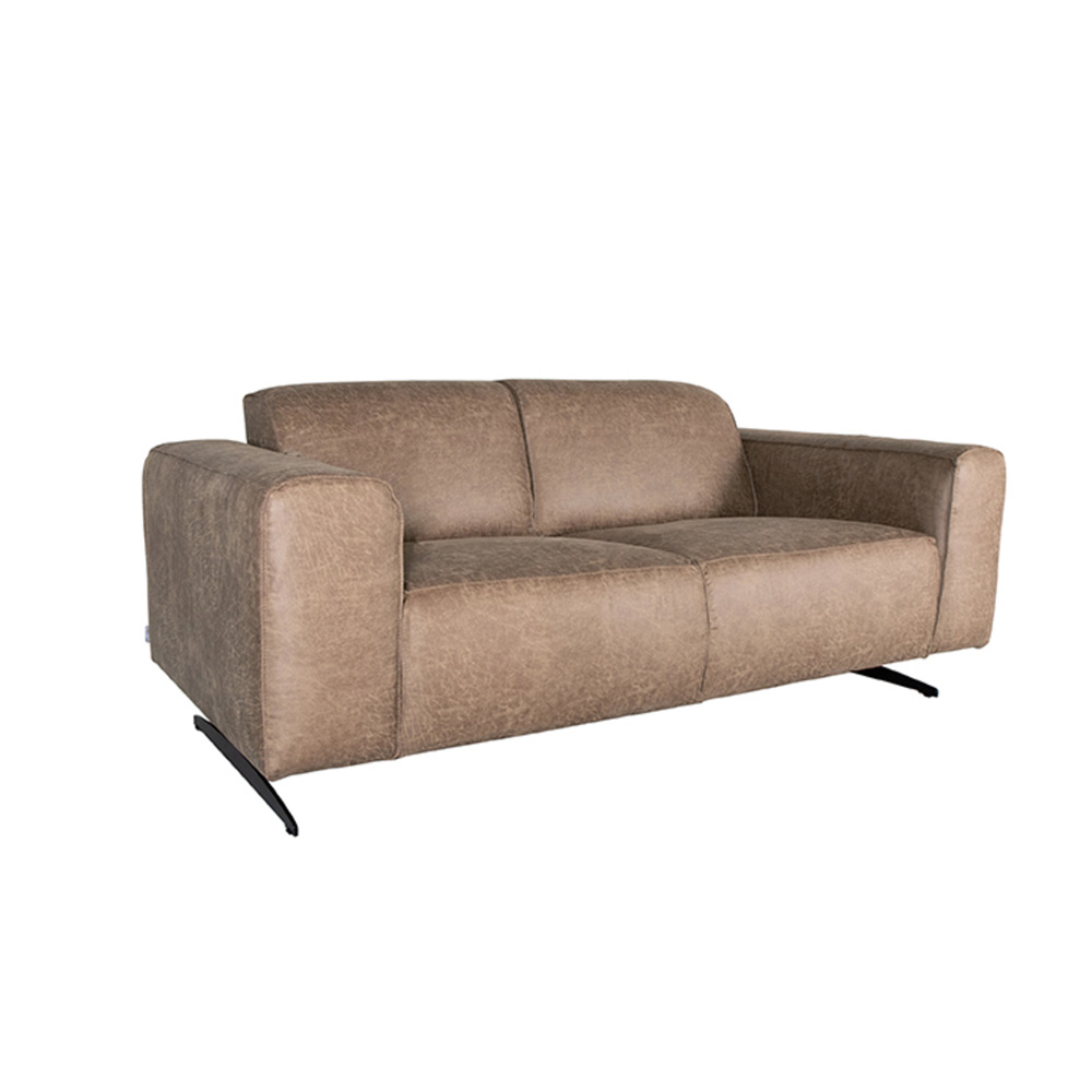Bank Modena - Taupe - Microfiber - 2-Zits Bank Modena - Taupe - Microfiber - 2-Zits