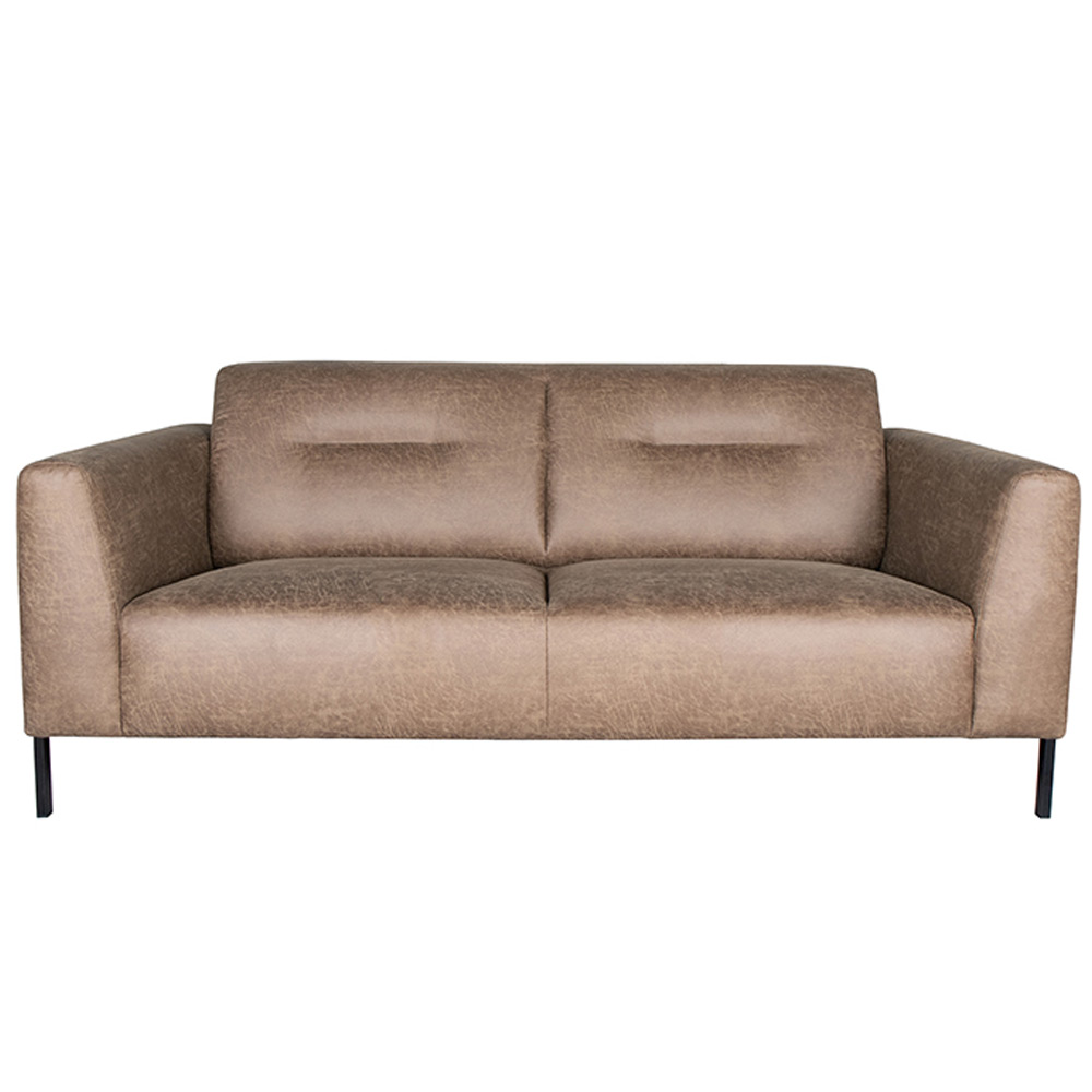 Bank Napoli - Taupe - Microfiber - 2,5-Zits Bank Napoli - Taupe - Microfiber - 2,5-Zits