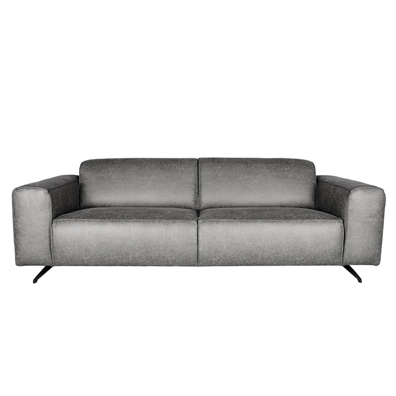 Bank Modena - Grijs - Microfiber - 3-Zits Bank Modena - Grijs - Microfiber - 3-Zits
