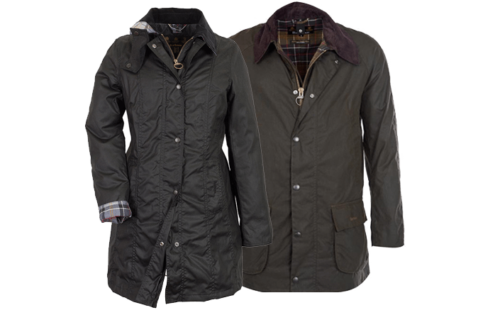 Barbour waxjassen